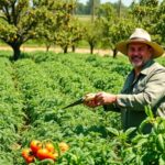 Sistema de cultivo que les permitía tener varias cosechas al año