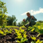 Distancia para plantar calabacines en tu huerta