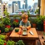 Cómo hacer mini huerto terraza de forma sencilla